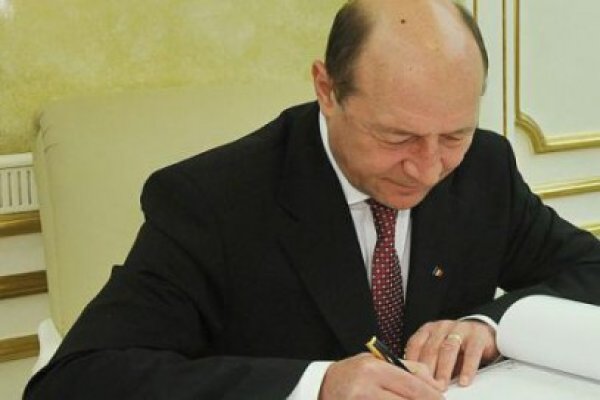 Băsescu a semnat decretele pentru supunerea spre ratificarea Parlamentului a acordurilor UE-Republica Moldova, Georgia şi Ucraina